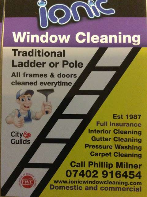 ionic window cleaning